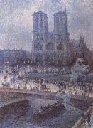 Luce, Maximilien Notre-Dame china oil painting artist